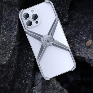 Aluminum Armor Rimless Case for iPhone 11