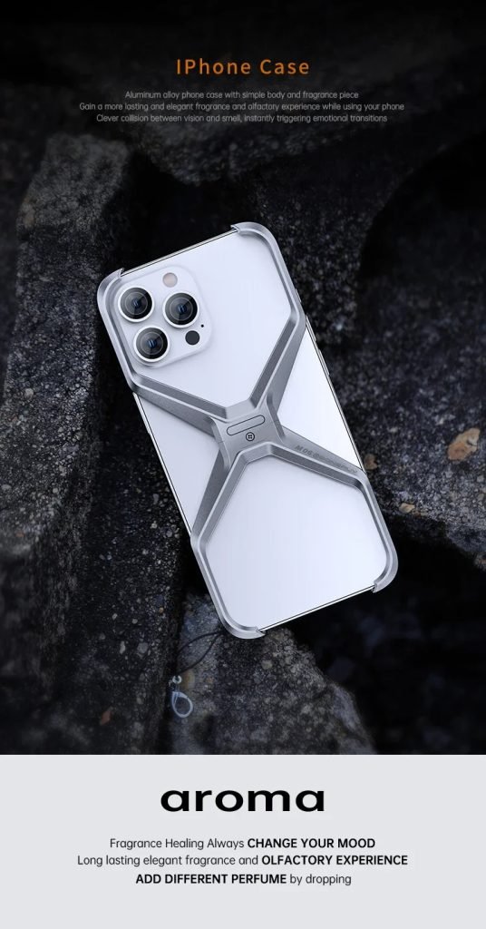 Aluminum Armor Rimless Case for iPhone 11