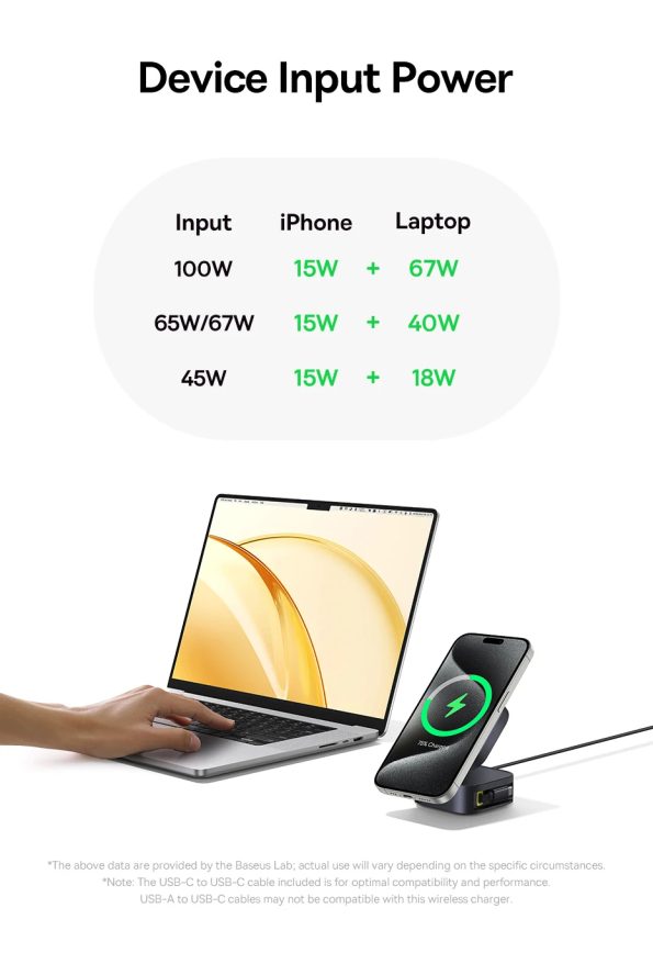 Baseus Qi2 15W Wireless Charger 3