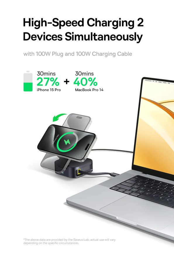 Baseus Qi2 15W Wireless Charger 7