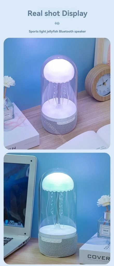 Colorful Jellyfish Lamp Bluetooth Speaker 2