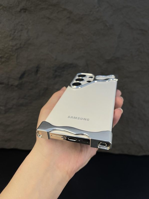Durable Aluminum Bumper Case for Samsung 8