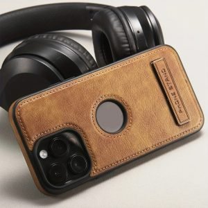 Leather Shockproof Case for iPhone 9