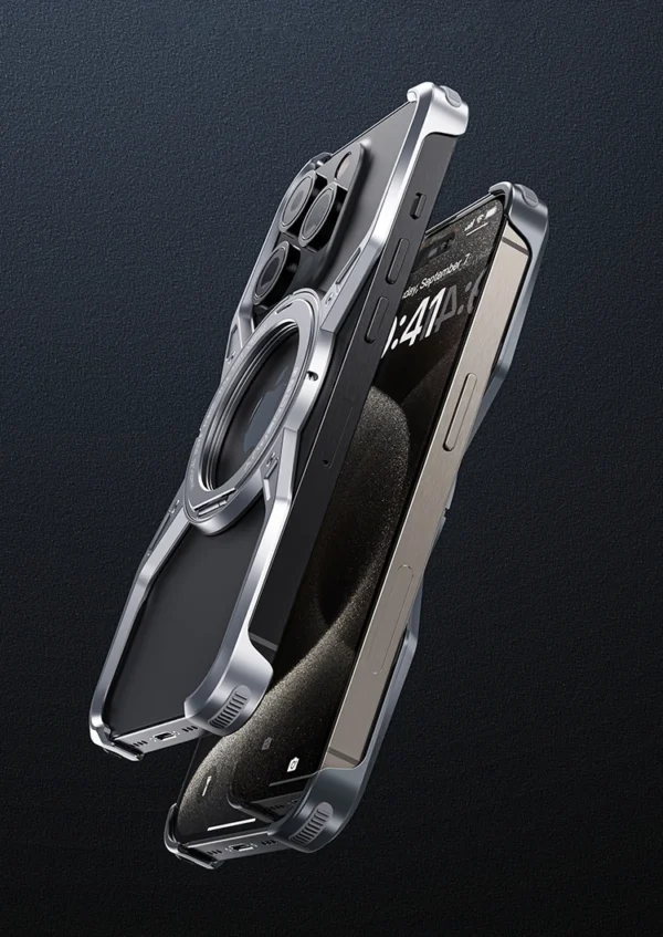 Metal Shockproof Phone Case for iPhone 8