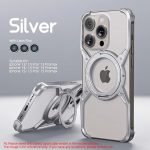 Silver With Camera Protector