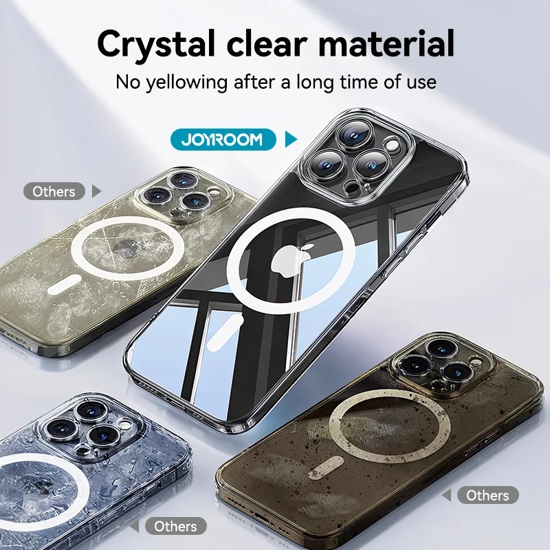 Joyroom Magnetic Transparent iPhone Case 12 Joyroom Magnetic Transparent iPhone Case 12