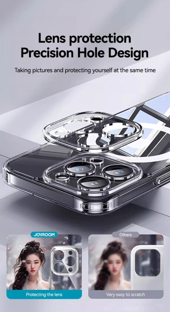 Joyroom Magnetic Transparent iPhone Case 5