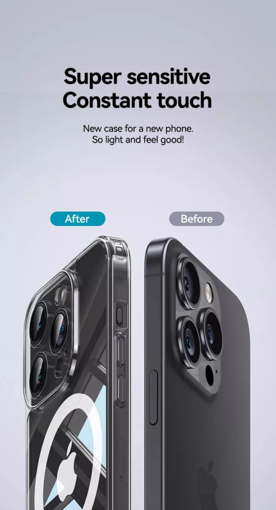 Joyroom Magnetic Transparent iPhone Case 6