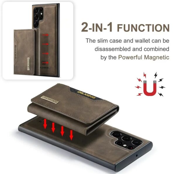 Magnetic Leather Case 5