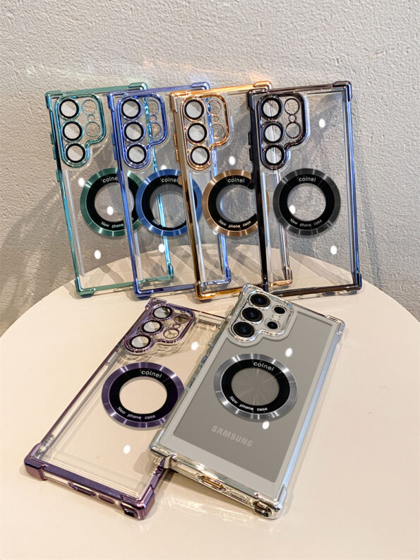 Magnetic Transparent Case for Samsung Galaxy 1