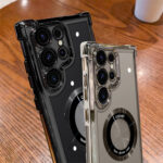 Magnetic Transparent Case for Samsung Galaxy