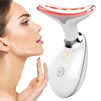 Anti-Wrinkle Facial & Neck Massager – 7-Color Skin Tightening & Lifting Device