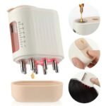 EMS Scalp Essential Oil Massager – Microcurrent Liquid Comb with Red Light Therapy