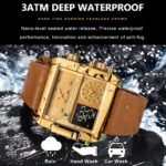 POEDAGAR Men’s Quartz Watch Gold