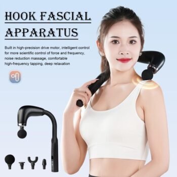 Curved Hook Deep Tissue Fascia Gun