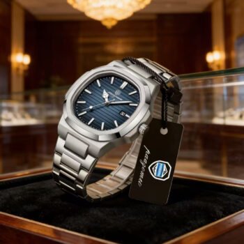 PAAZOMU Men’s Square Quartz Watch