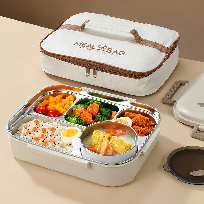 Portable Bento Lunch Box 4 Portable Bento Lunch Box 4