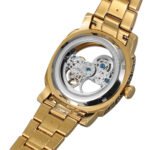 Forsining Retro Skeleton Watch Gold 1