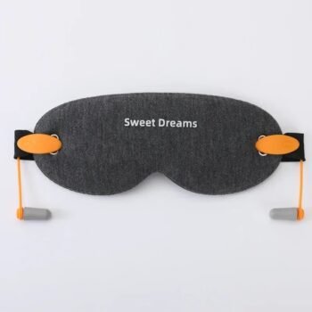 Memory Cotton Eye Mask – Deep Sleep Comfort Fit - Drak Gray