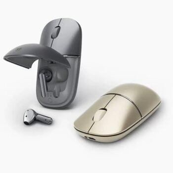HONOR Wireless AI Mouse With Earbuds Dual Magnetic Design