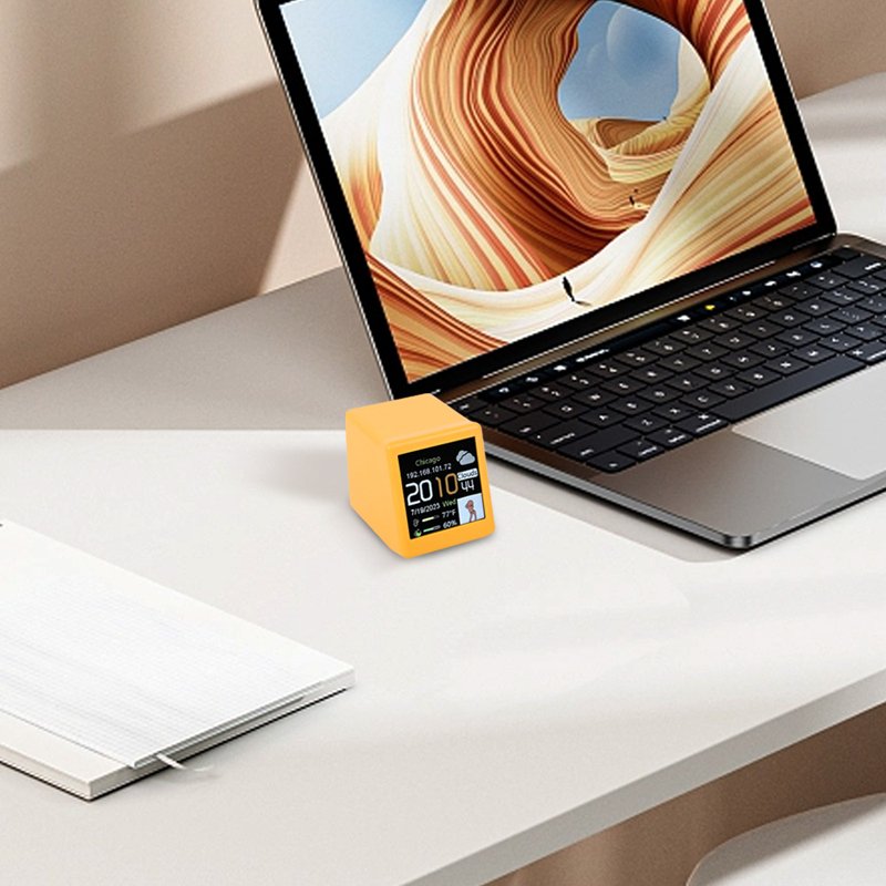 Mini Wi-Fi Desktop Weather Smart Clock Station 1